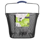 Panier avant m�tal noir amovible 12 litres 